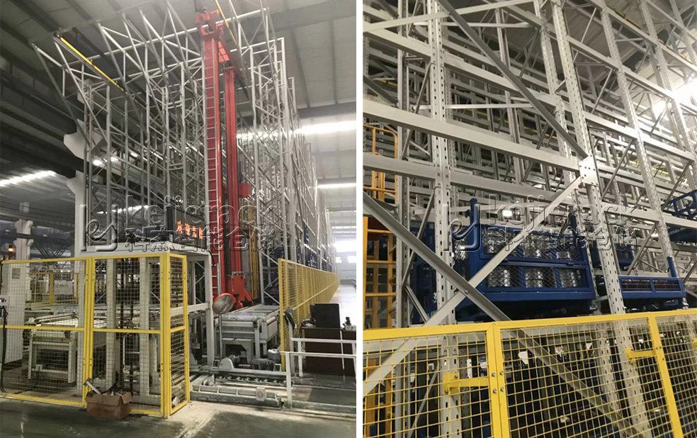 減速機工廠堆垛機式立庫貨架
